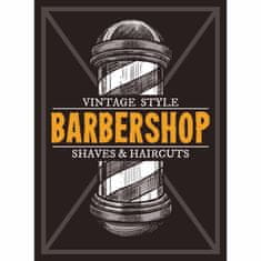 Retro Cedule Ceduľa Barbershop - Vintage style