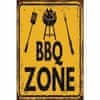 Ceduľa BBQ Zone