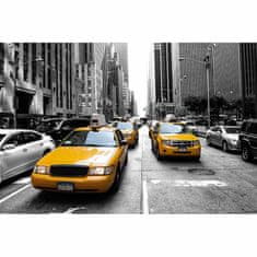 Retro Cedule Ceduľa Retro Foto New York Taxi USA