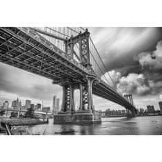 Retro Cedule Ceduľa New York Bridge