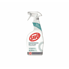 Savo Antibakteriálny sprej Savo bez chlóru duopack 2x750ml