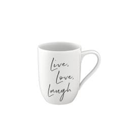 Villeroy & Boch Hrnček s nápisom LIVE LOVE LAUGH