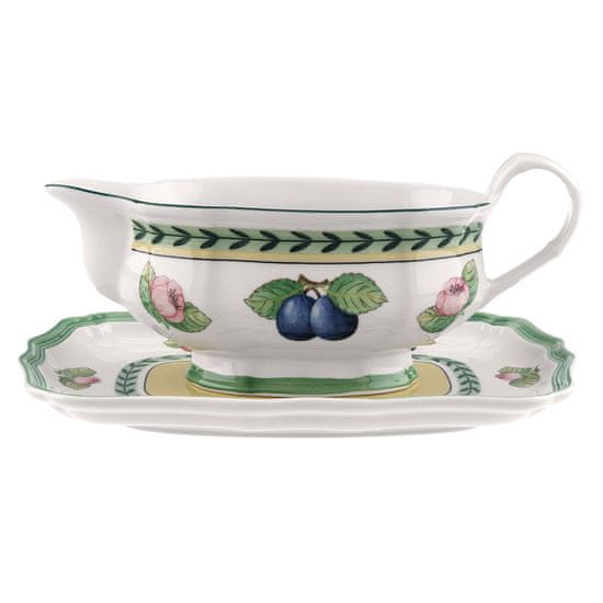 Villeroy & Boch Omáčník s tanierikom z kolekcie FRENCH GARDEN FLEURENCE 2 kusy