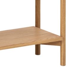 Design Scandinavia Regál Braidwood, 160 cm, dub