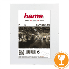 HAMA Clip-Fix, antireflexné sklo, 60x80 cm