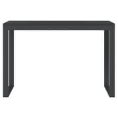 Vidaxl Počítačový stôl čierny 110x60x73 cm drevotrieska