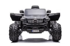 Lean-toys Mercedes DK-MT950 4x4 batériové auto čierne