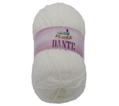 Priadza DANTE - 100g / 160 m - biela