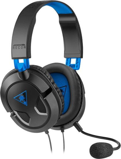 Turtle Beach Recon 50P (TBS-3303-02), čierna/modrá