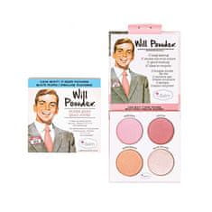 theBalm Paletka tváreniek Will Powder Blush Quad 10 g