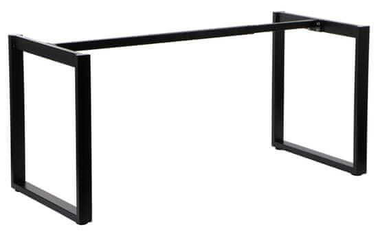 STEMA Nastaviteľný rám stola NY-131A, noha s profilom 60x30 mm, 120-180x70x72,5 cm, čierna