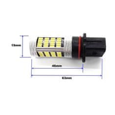 motoLEDy P13W LED žiarovka 12V 1900lm CANBUS