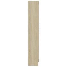 Petromila vidaXL Knižnica, dub sonoma 82,5x30,5x185,5 cm, kompozitné drevo