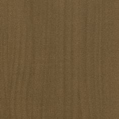 Vidaxl Knižnica/deliaca stena medovo-hnedá 100x30x71,5 cm masívna borovica