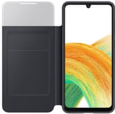 SAMSUNG Flipové puzdro S View Cover pre Samsung Galaxy A33 5G EF-EA336PBEGEE čierne