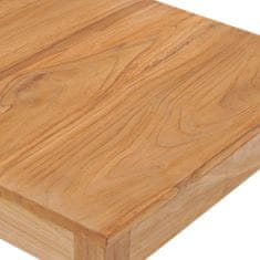 Petromila vidaXL Záhradný barový stôl 60x60x105 cm teakový masív