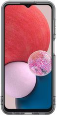 SAMSUNG Polopriehľadný zadný kryt pre Samsung Galaxy A13 EF-QA135TBEGWW, čierny