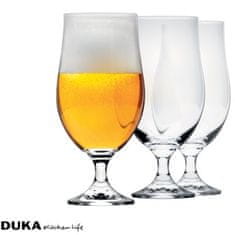 DUKA Sada Pivných Pohárov Aura 6 Ks 500 Ml Sklo