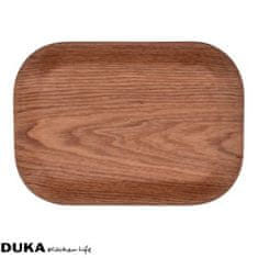 DUKA Modern Scandi Podnos 17X12 Cm Drevo