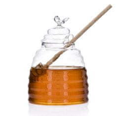 DUKA Honey 500 Ml Sklenená Nádoba Na Med S Lyžičkou