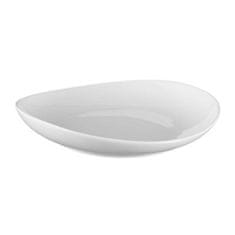 DUKA Time Plateau 35 Cm Biely Porcelán