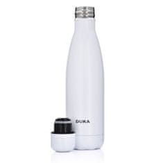 DUKA Flaska 500 Ml Termofľaša Biela Nerezová Oceľ