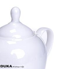 DUKA Felicia 1300 Ml Čajová Kanvica Z Bieleho Porcelánu