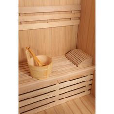 HOME DELUXE Finska sauna Skyline L s fínskou pecou značky Harvia