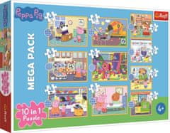 Trefl Puzzle Prasiatko Peppa 10v1