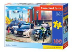 Castorland Puzzle Policajná stanica 100 dielikov