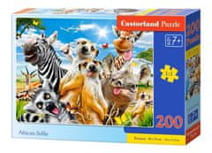 Castorland Puzzle Africkej selfie 200 dielikov