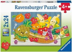 Ravensburger Puzzle Drzé plody 2x24 dielikov