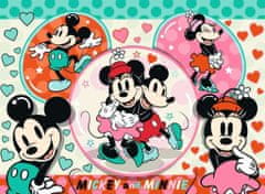 Ravensburger Puzzle Mickey a Minnie: Vysnívaný pár XXL 150 dielikov