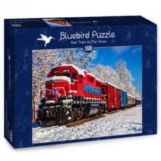 Blue Bird Puzzle Vlak v zime 1500 dielikov