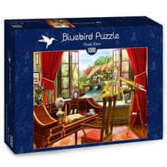 Blue Bird Puzzle Výhľad z pracovne 1000 dielikov