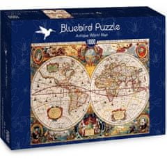 Blue Bird Puzzle Antická mapa sveta 1000 dielikov