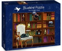 Blue Bird Puzzle Vintage knižnica 1000 dielikov