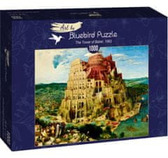 Blue Bird Puzzle Stavba babylonskej veže 1000 dielikov