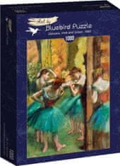 Blue Bird Puzzle Tanečnica - ružová a zelená 1000 dielikov