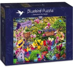 Blue Bird Puzzle Vitajte v našej záhrade 1000 dielikov