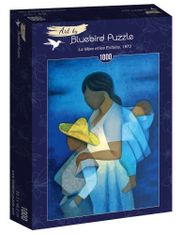 Blue Bird Puzzle Matka a deti 1000 dielikov