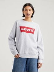 Levis Svetlošedá dámska mikina Levi's XXS