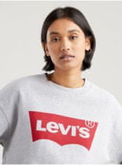 Levis Svetlošedá dámska mikina Levi's XXS