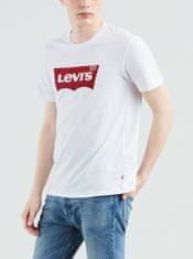 Levis Biele pánske tričko s potlačou Levi's 3XL