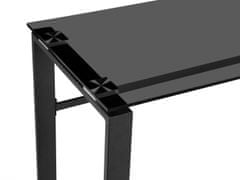 Danish Style Odkladací stolík Artie, 110 cm, čierna