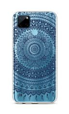 TopQ Kryt Realme C21Y silikón Navy Mandala 69927