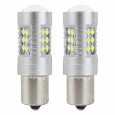 AMIO LED žiarovky CANBUS 3030 24SMD 1156 BA15S P21W 12V/24V