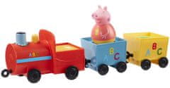 TM Toys PEPPA Pig WEEBLES - Roly Poly figúrky a vláčik