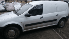 Plastové lemy blatníka Dacia Logan I 2004 - 2012 Van, 4 dielna sada