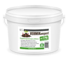 Vermaktiv Vermikompost od Edy - 3 litre - Biologické hnojivo z EKO farmy v Lužických horách